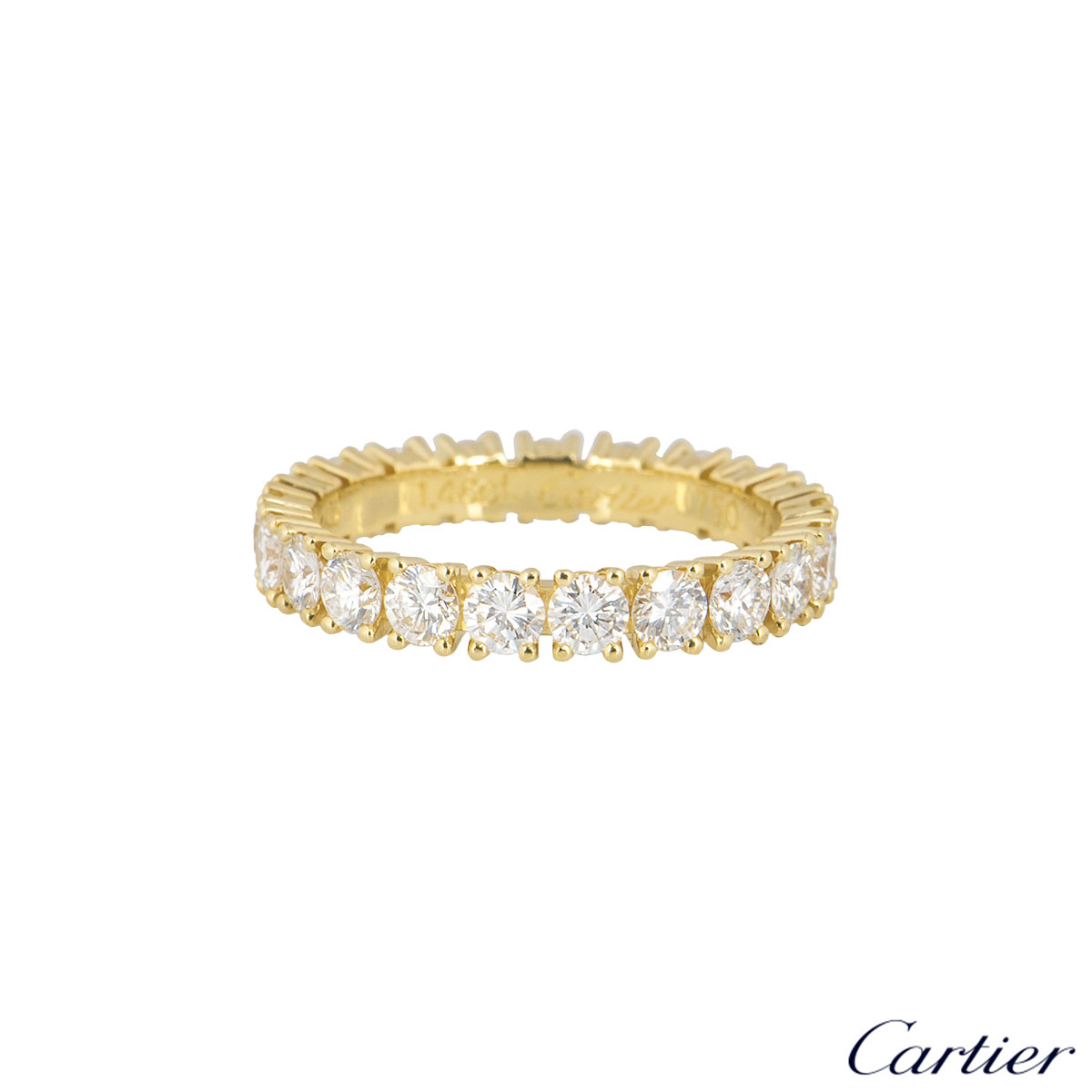 Cartier Yellow Gold Diamond Etincelle De Cartier Ring | Rich Diamonds